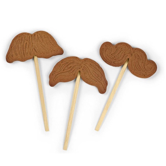 Munchstache Moustache Cookie Cutter Bundle - Picture 6 of 7
